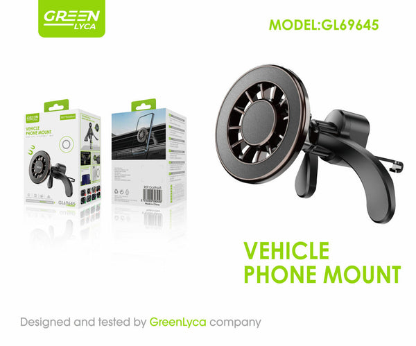 Soporte Magnético de Móvil para Coche por Ventilación – Rotación 360°
