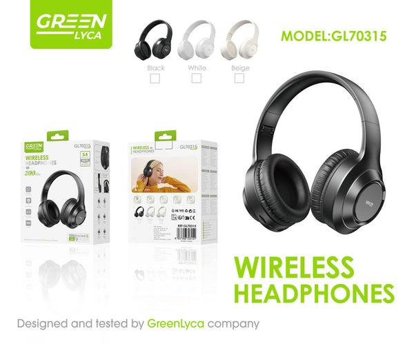 Cascos Bluetooth HiFi 5.4 – Sonido Premium con Micro, TF y AUX