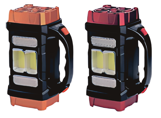Lámpara Solar LED + COB Recargable con Power Bank – 4 Modos y Resistencia IP44